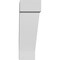 Ekena Millwork 5-in. W x 16-in. D x 16-in. H Burlington Architectural Grade PVC Knee Brace BRCP05X16X16BUR - alternate 3